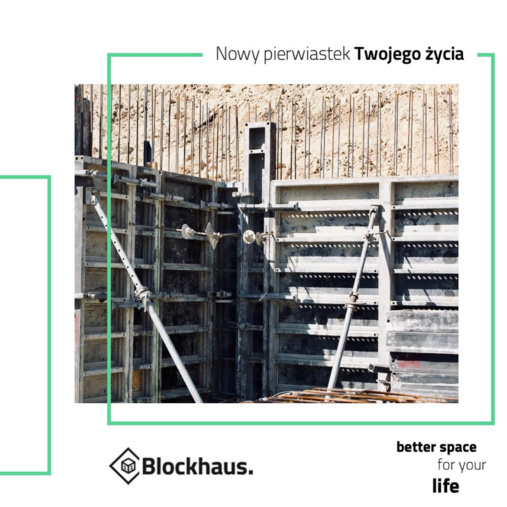 Ukończyliśmy prace związane z płytą fundamentową apartamentowca #Vi² by Blockhaus.